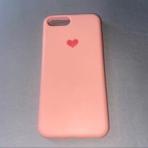 Pink Heart IPhone Case